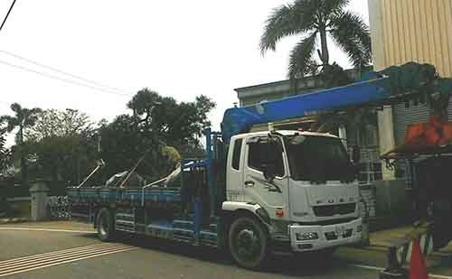 桃園貨車搬運